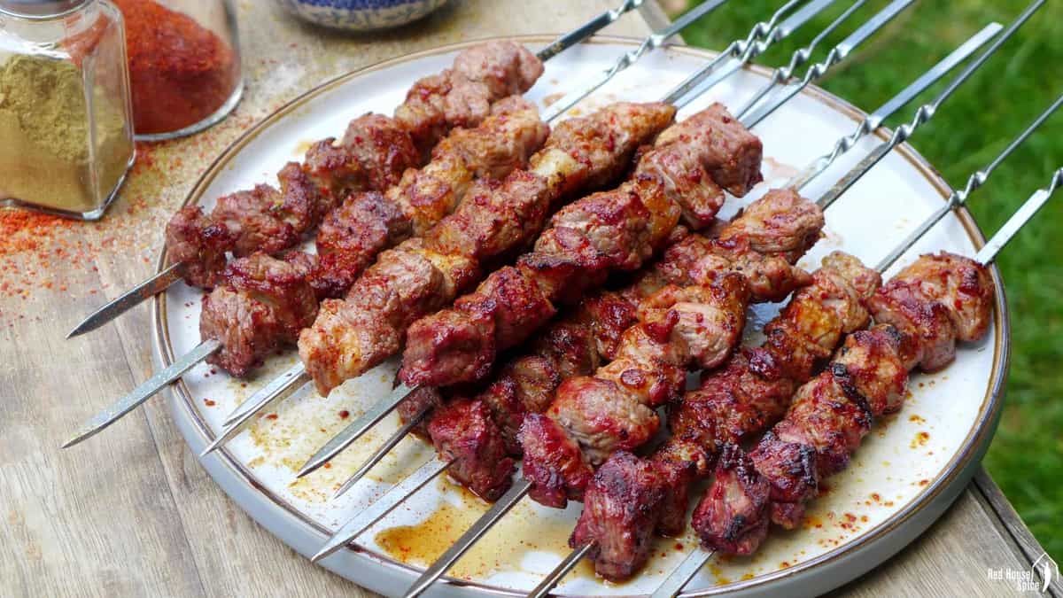 Spicy-Lamb-Skewers